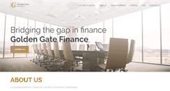 Desktop Screenshot of goldengatefinance.com
