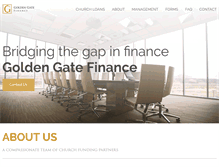 Tablet Screenshot of goldengatefinance.com